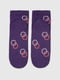 Шкарпетки фіолетові в принт | 6747018 | фото 6