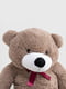 Іграшковий ведмедик кольору капучино (140 см) | 6747479 | фото 3