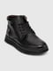 Чорні шкіряні черевики | 6747641 | фото 7