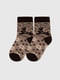 Шкарпетки «Олень» коричневі | 6740967 | фото 2