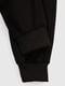 Спортивні штани чорного кольору з принтом | 6741578 | фото 3
