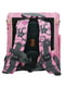 Рюкзак каркасний рожево-чорний з принтом | 6741589 | фото 2