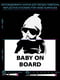 Наклейка Baby on Board (англ. мова) для твердих поверхонь | 6741757