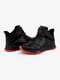 Шкіряні чорні черевики з червоною підошвою | 6741817 | фото 2