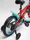 Велосипед Sxi1026035 червоний (діаметр 14) | 6741842 | фото 3