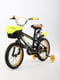 Велосипед Yibeigi жовтий (діаметр 14) | 6741912 | фото 2