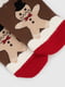 Шкарпетки коричневі “Пряники” | 6742326 | фото 3