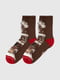 Шкарпетки коричневі “Пряники” | 6742326 | фото 6
