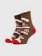 Шкарпетки коричневі “Пряники” | 6742326 | фото 7