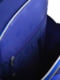 Рюкзак каркасний синій з принтом | 6743201 | фото 2