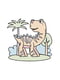 Книга “Водяні розмальовки. Динозаврик” | 6743249 | фото 2