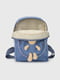 Рюкзак дошкільний синій з декором | 6743643 | фото 7