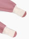 Повзунки зі шкарпетками рожеві | 6743668 | фото 3