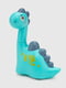 Динозавр на колесиках бірюзовий | 6743785 | фото 2