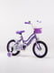 Велосипед дитячий Baidong Qdh0729031 14" фіолетовий  | 6744313