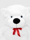 Ведмедик “Монті” білий | 6744587 | фото 2
