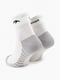 Фітнес-шкарпетки біло-сірі | 6744695 | фото 2