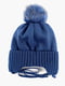 Трикотажний набір: шапка з принтом та шарф-снуд | 6745062 | фото 3