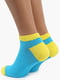 Шкарпетки синьо-жовтий | 6745096 | фото 2