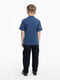 Темно-сині штани з кишенями | 6737888 | фото 3
