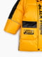 Куртка жовта з принтом | 6738883 | фото 2