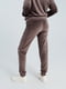 Спортивні штани коричневі | 6739639 | фото 2