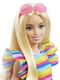 Лялька Barbie "Модниця" з брекетами у смугастій сукні  | 6739761 | фото 3