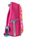 Рюкзак каркасний для дівчинки 1 Вересня рожевий в принт | 6740022 | фото 6