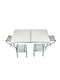 Набір: стіл складний і 4 стільці алюмінієві | 6740807 | фото 2