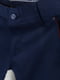 Темно-синие классические брюки с карманами | 6759220 | фото 3