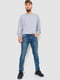 Сині джинси з потертостями | 6759261 | фото 2