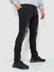Классические черные джинсы с потертостями | 6759262 | фото 3
