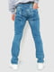 Синие классические джинсы с карманами | 6759269 | фото 4