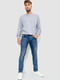 Сині джинси з потертостями | 6759270 | фото 2