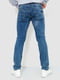 Синие джинсы с потертостями | 6759270 | фото 4