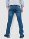 Классические синие джинсы с потертостями | 6759271 | фото 4