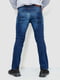 Классические синие джинсы с потертостями | 6759272 | фото 4