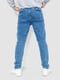 Синие джинсы с карманами | 6759280 | фото 4