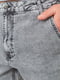 Сірі прямі джинси з кишенями | 6759294 | фото 5