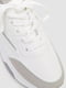 Біло-сірі кросівки на білій підошві | 6759339 | фото 2