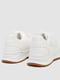 Белые кроссовки на шнуровке | 6759341 | фото 4