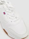 Білі кросівки на шнурівці | 6759352 | фото 2