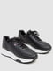 Черные кроссовки из искусственной кожи | 6759356 | фото 3