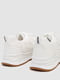 Белые кроссовки на шнуровке | 6759374 | фото 4