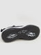 Серо-черные текстильные кроссовки на шнуровке | 6759394 | фото 5