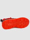 Червоні текстильні кросівки з принтом | 6759401 | фото 5