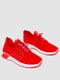 Червоні кросівки з перфорацією | 6759403 | фото 3