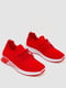 Красные кроссовки с рисунком на подошве | 6759405 | фото 3