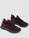 Черные текстильные кроссовки на шнуровке | 6759429 | фото 3
