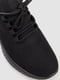 Черные текстильные кроссовки на шнуровке | 6759431 | фото 2